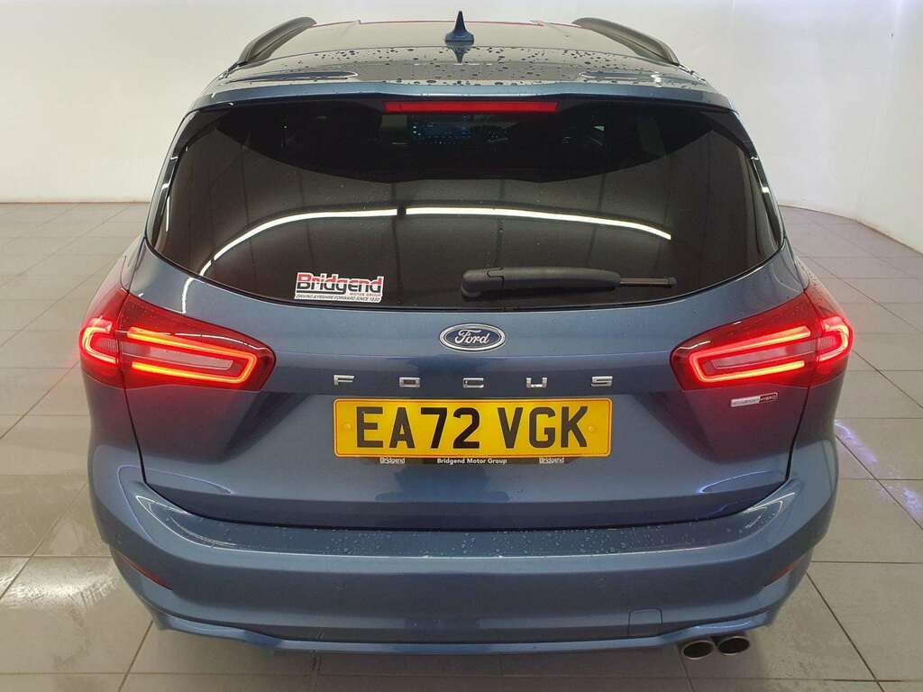 Ford Focus 1.0T Ecoboost Mhev St-line Edition Estate EA72VGK Blue #6