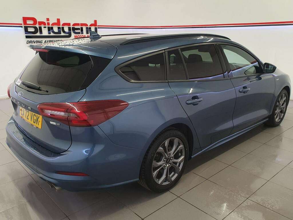 Ford Focus 1.0T Ecoboost Mhev St-line Edition Estate EA72VGK Blue #5