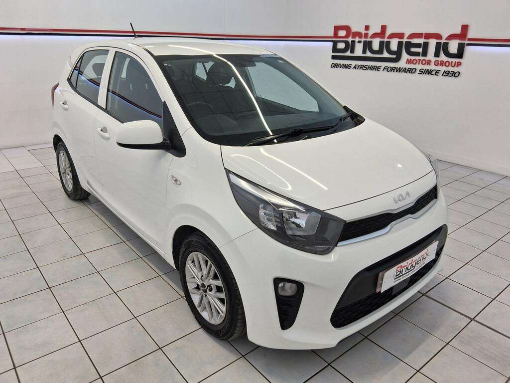 Kia Picanto 1.0 Dpi 2 Hatchback FY22SVW White #2