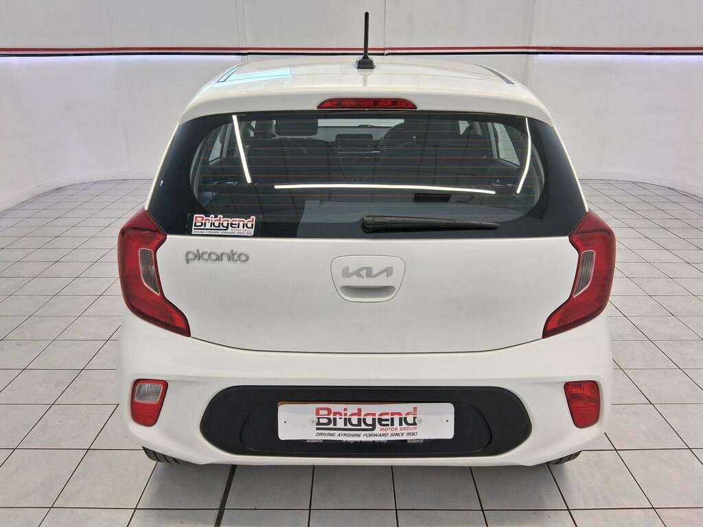 Kia Picanto 1.0 Dpi 2 Hatchback FY22SVW White #5