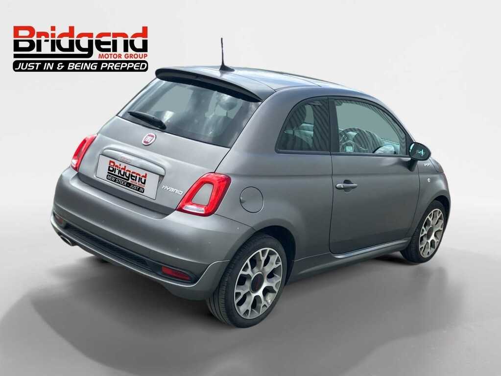 Fiat 500 1.0 Mhev Sport Hatchback YN71HHF Grey #3