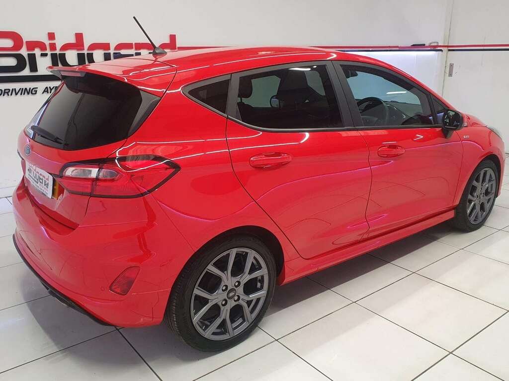 Ford Fiesta 1.0T Ecoboost St-line Hatchback NA23TGX Red #6