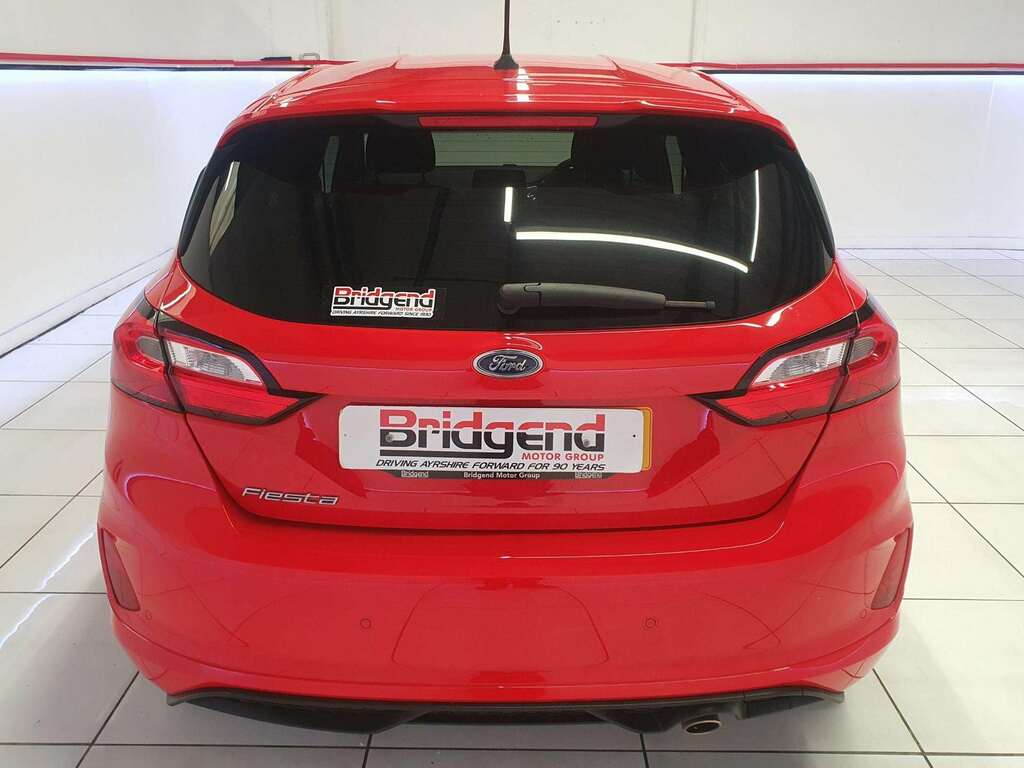 Ford Fiesta 1.0T Ecoboost St-line Hatchback NA23TGX Red #5