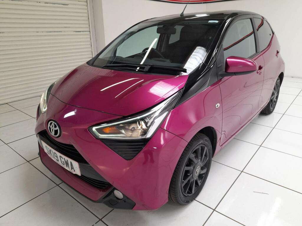 Toyota Aygo 1.0 Vvt-i X-cite Hatchback SK19GWA Purple #3