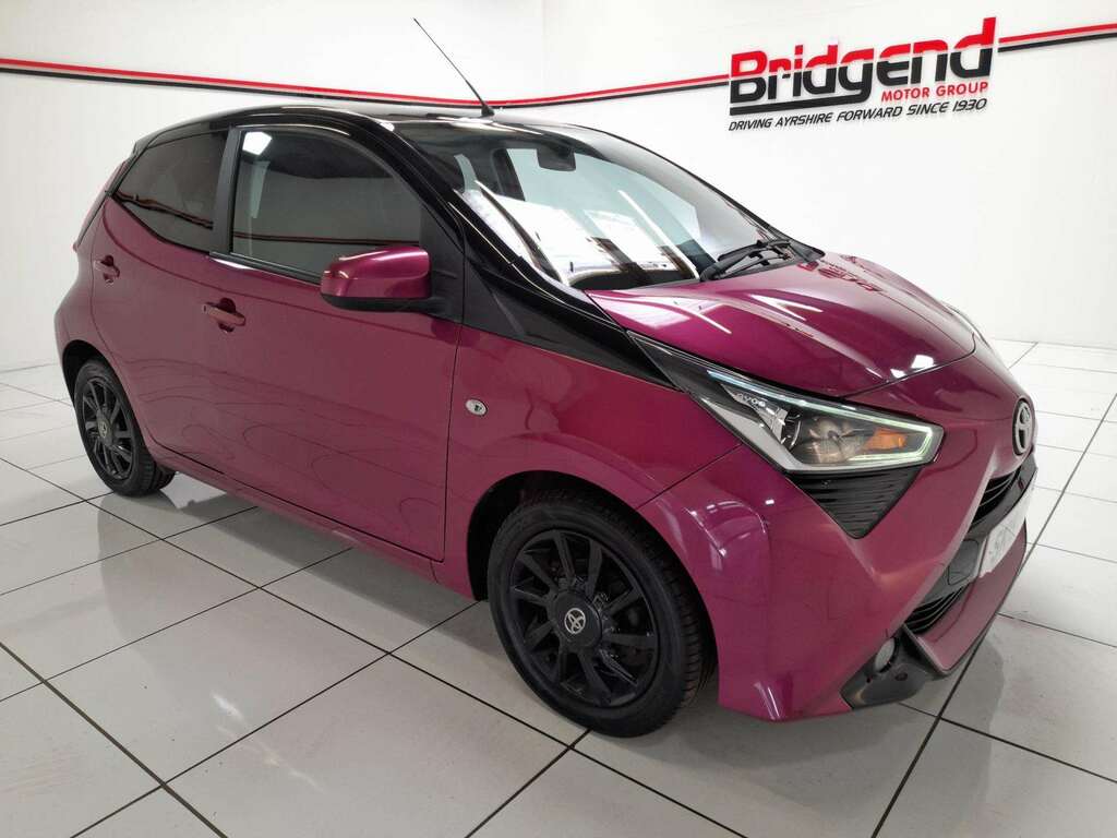 Toyota Aygo 1.0 Vvt-i X-cite Hatchback SK19GWA Purple #2