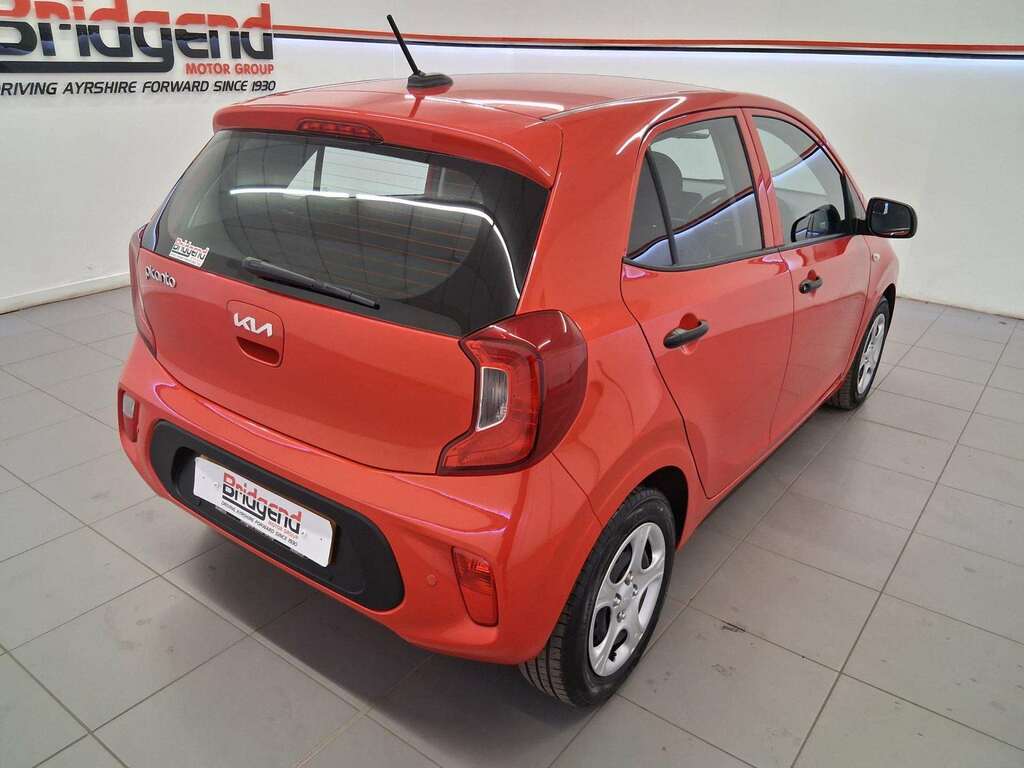 Kia Picanto 1.0 Dpi 1 Hatchback YR22ZFC Red #6