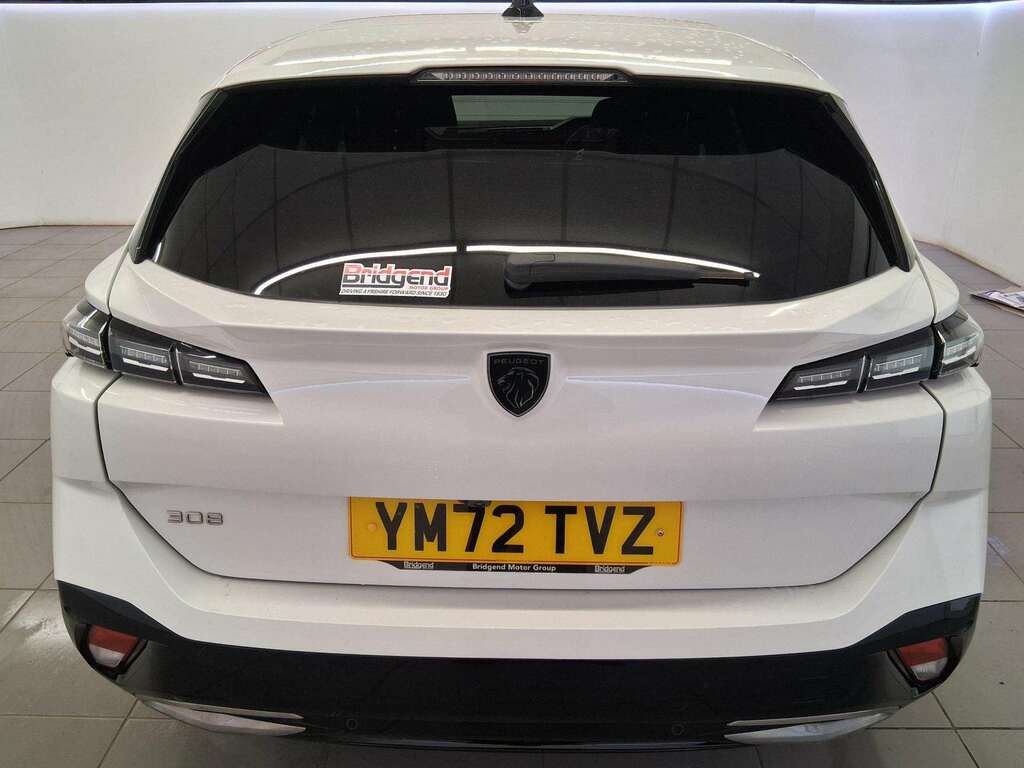 Peugeot 308 SW 1.2 Puretech Allure Premium Estate YM72TVZ White #6