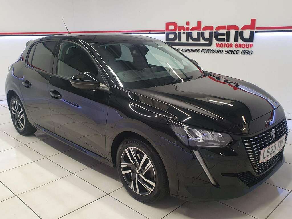Peugeot 208 1.2 Puretech Allure Premium Hatchback LS23YWK Black #2