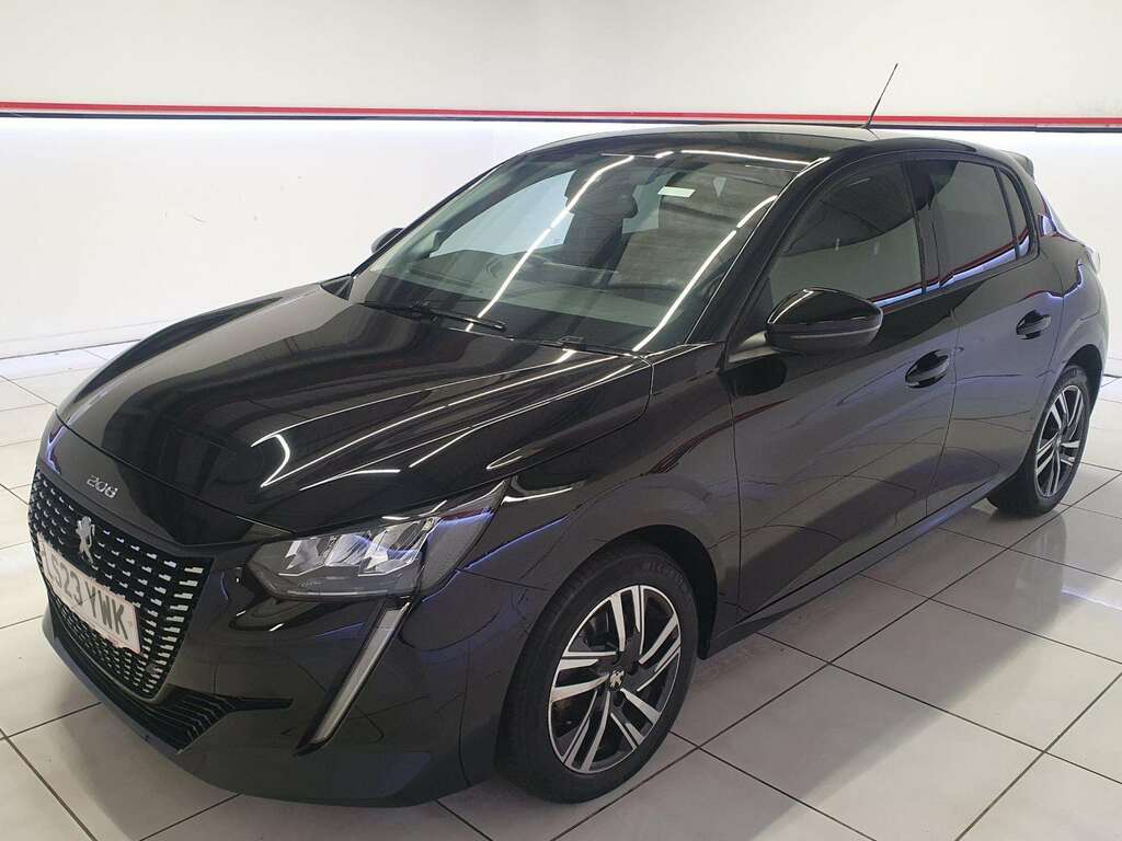 Peugeot 208 1.2 Puretech Allure Premium Hatchback LS23YWK Black #3