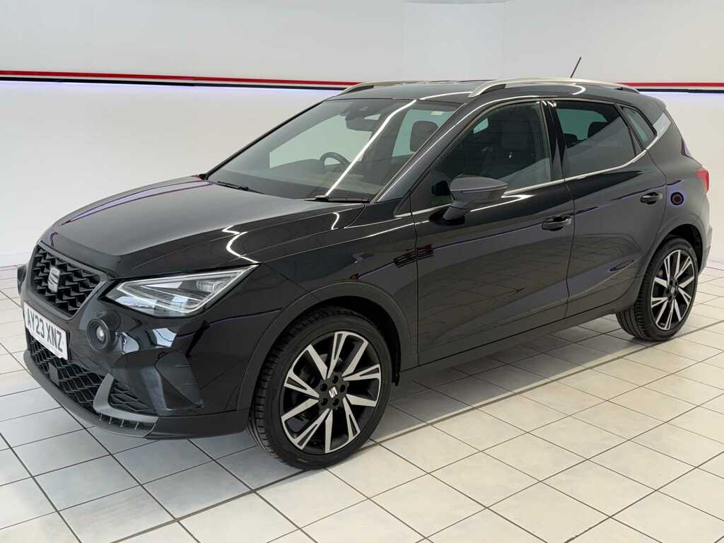 Seat Arona 1.0 Tsi Fr Edition Suv AY23XNZ Black #3