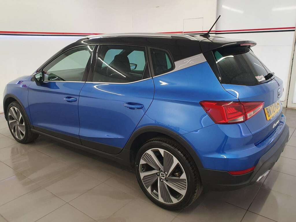 Seat Arona 1.0 Tsi Fr Edition Suv BW72PGX Blue #4