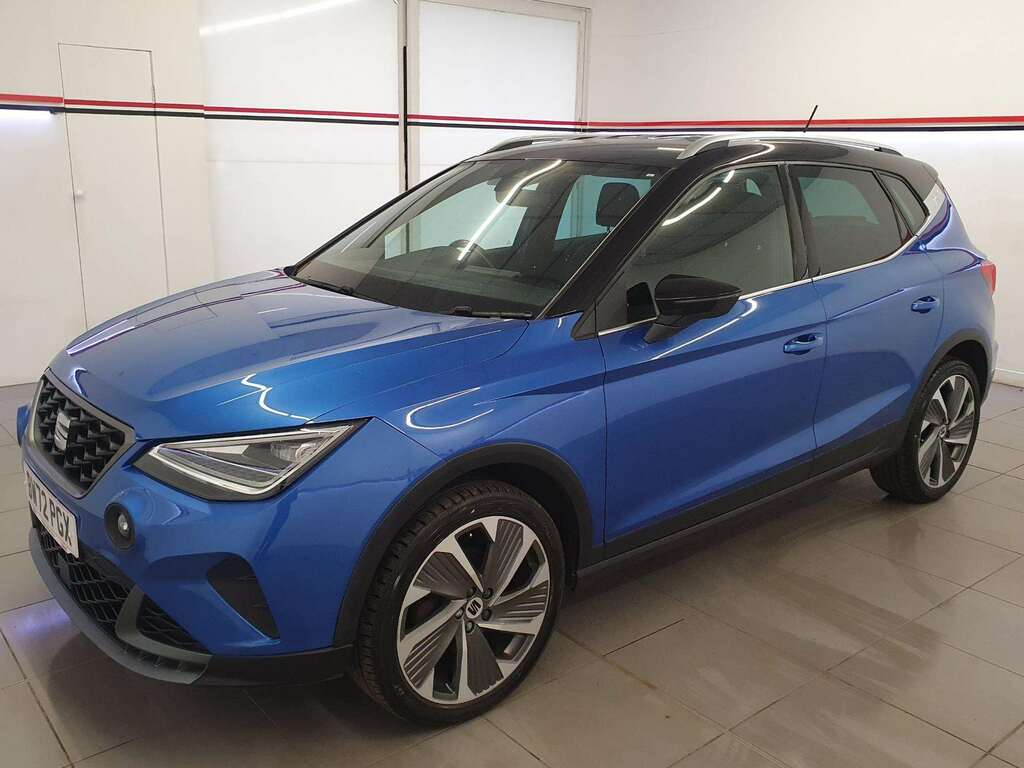 Seat Arona 1.0 Tsi Fr Edition Suv BW72PGX Blue #3