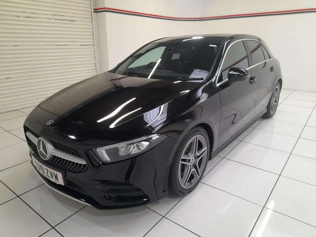 Mercedes-Benz A Class 1.3 A200 Amg Line Hatchback KD19ZVW Black #3