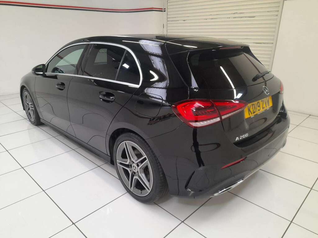 Mercedes-Benz A Class 1.3 A200 Amg Line Hatchback KD19ZVW Black #4