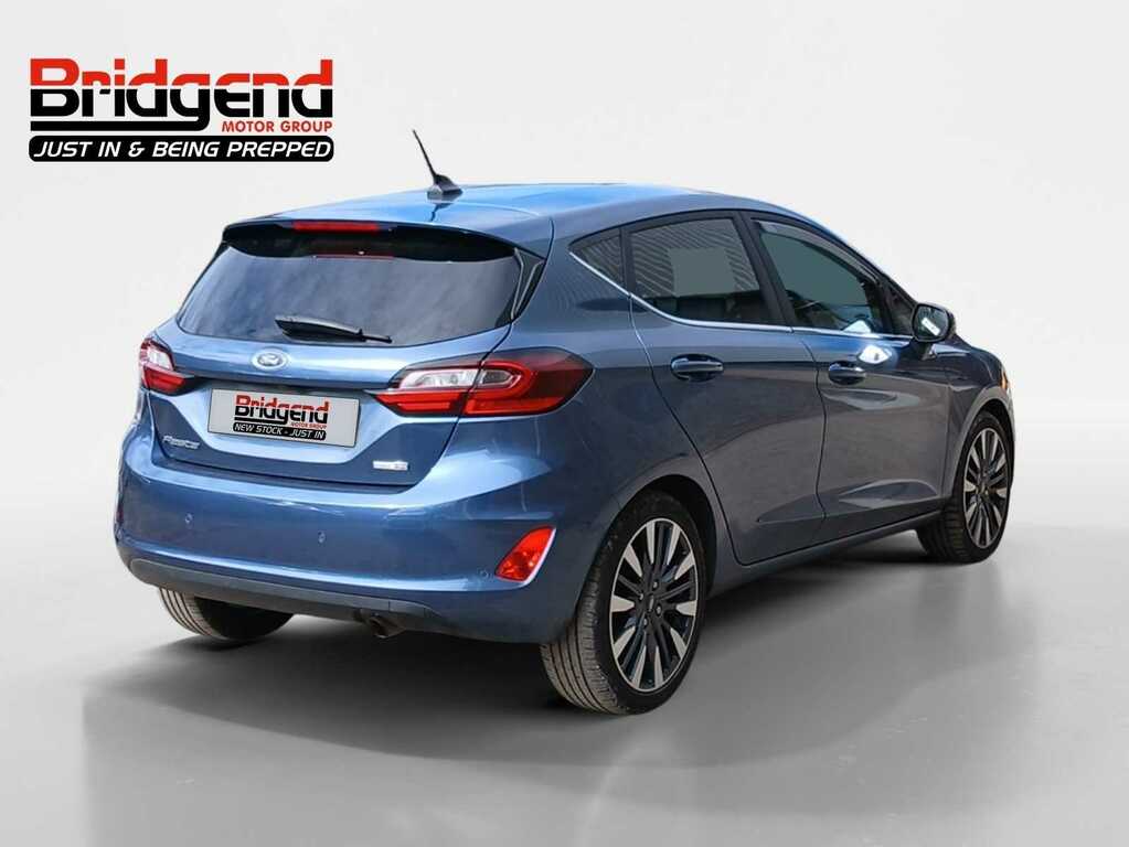 Ford Fiesta 1.0T Ecoboost Mhev Titanium X Hatchback YC72XWG Blue #3