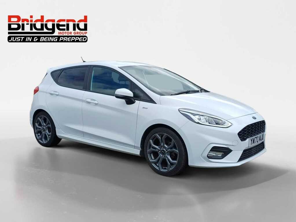 Ford Fiesta 1.0T Ecoboost Mhev St-line Edition Hatchback YM70MJU White #2