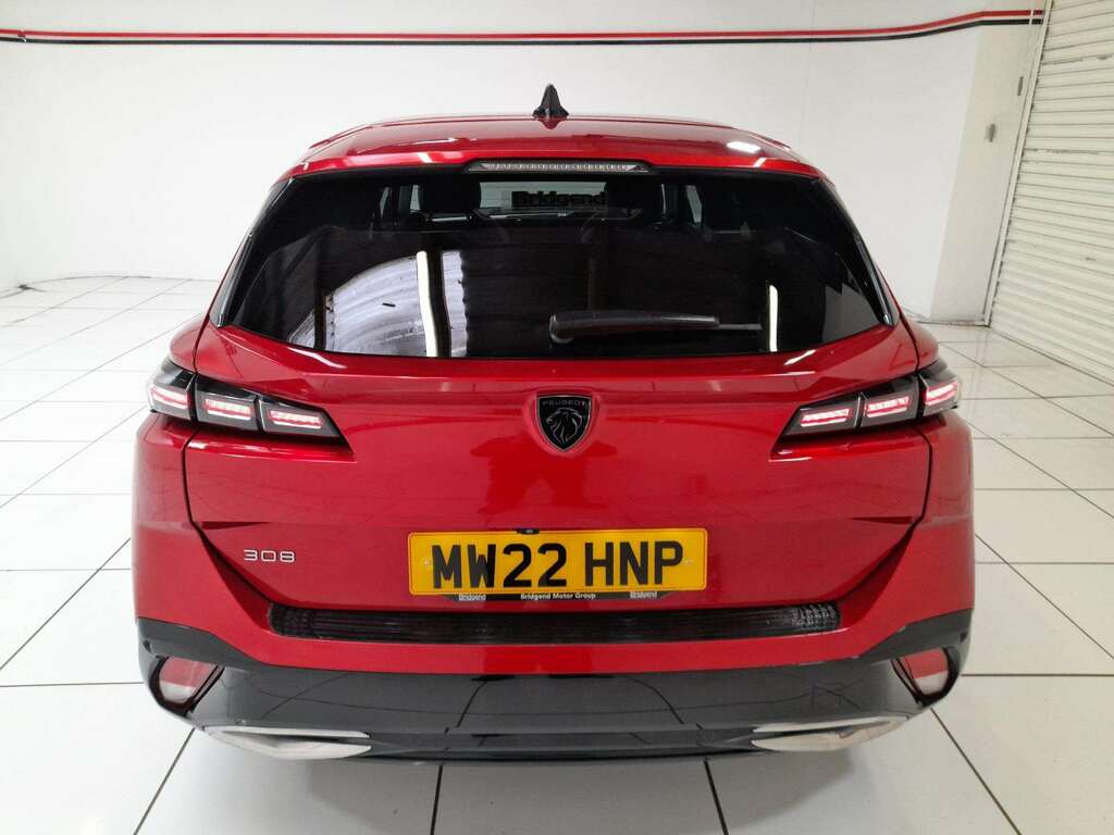 Peugeot 308 SW 1.5 Bluehdi Allure Premium Estate Red #5
