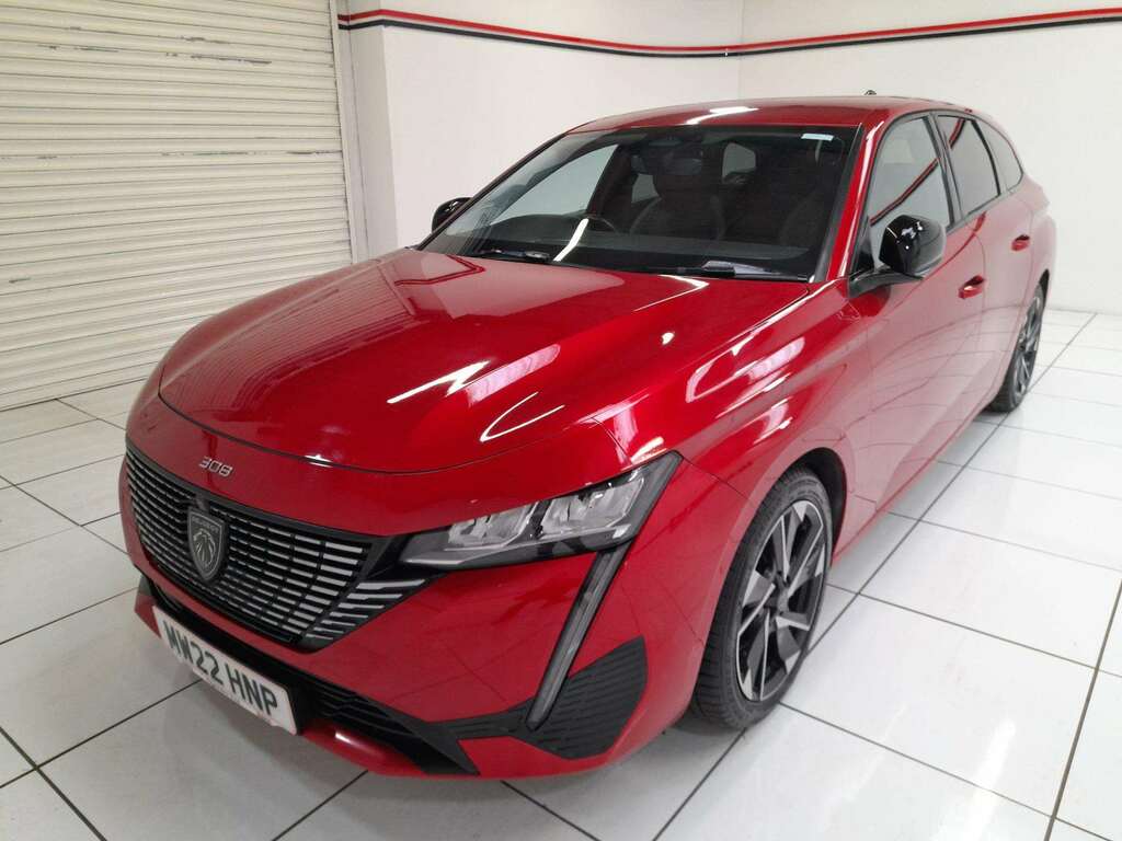 Peugeot 308 SW 1.5 Bluehdi Allure Premium Estate Red #3