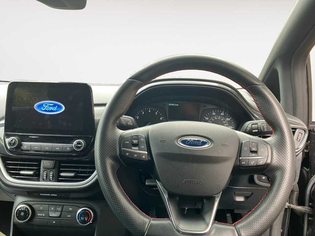 Ford Fiesta 1.0T Ecoboost St-line Edition Hatchback YO70BXC Black #4