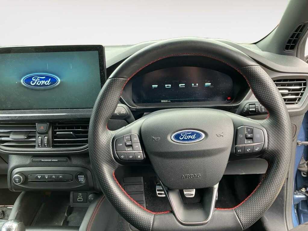 Ford Focus 1.0T Ecoboost Mhev St-line X Estate DV73OJU Blue #3