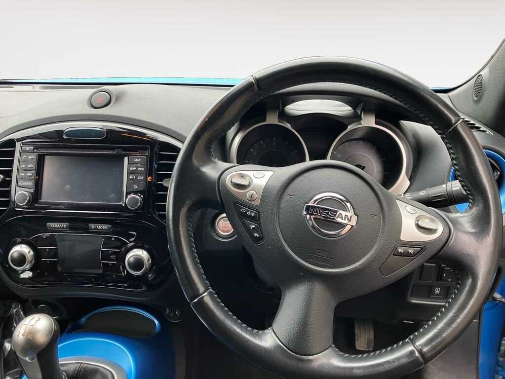 Nissan Juke 1.6 Tekna Suv PL19XWB Blue #4