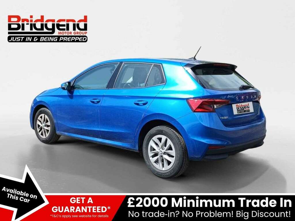 Skoda Fabia 1.0 Tsi Se Comfort Hatchback LV23VGP Blue #2