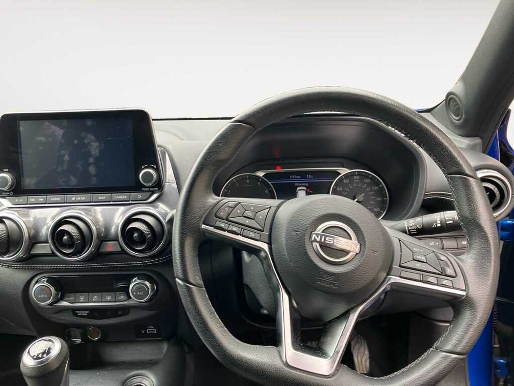 Nissan Juke 1.0 Dig-t N-connecta Suv AVZ3956 Blue #4