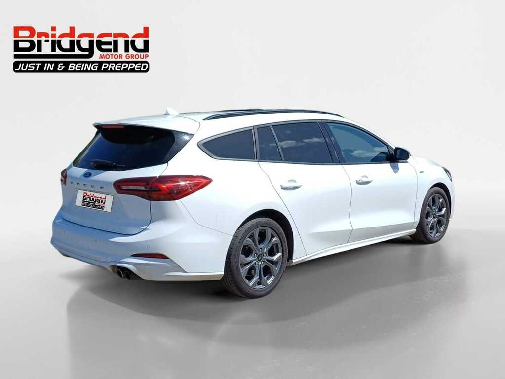 Ford Focus 1.0T Ecoboost St-line Estate DN23WNF White #3