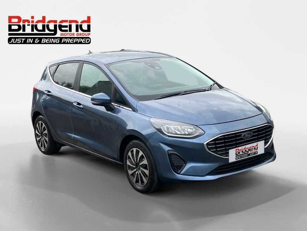 Ford Fiesta 1.0T Ecoboost Titanium Hatchback AK23OLH Blue #2