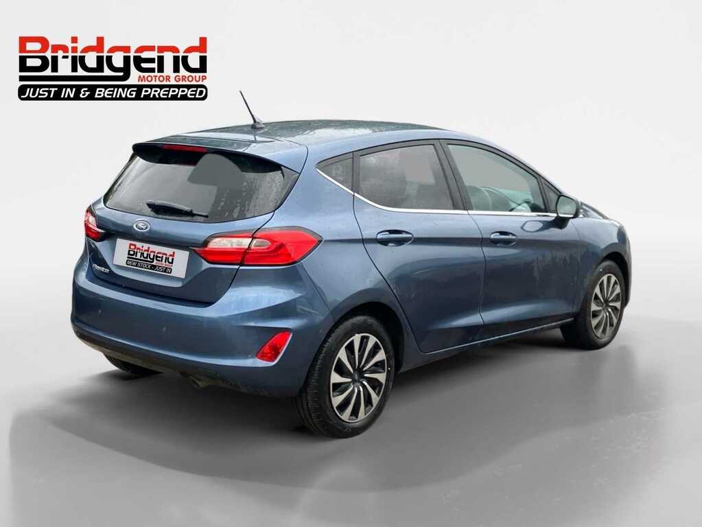 Ford Fiesta 1.0T Ecoboost Titanium Hatchback AK23OLH Blue #3