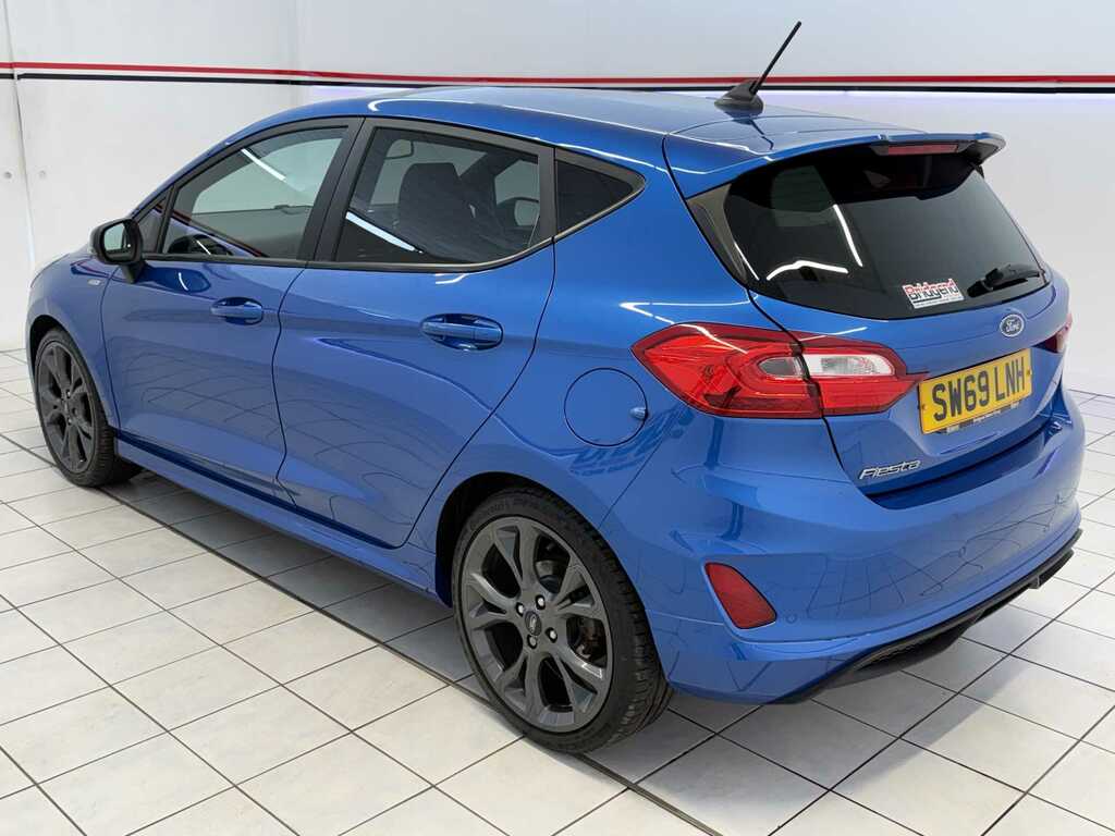 Ford Fiesta 1.0T Ecoboost St-line X Edition Hatchback SW69LNH Blue #4