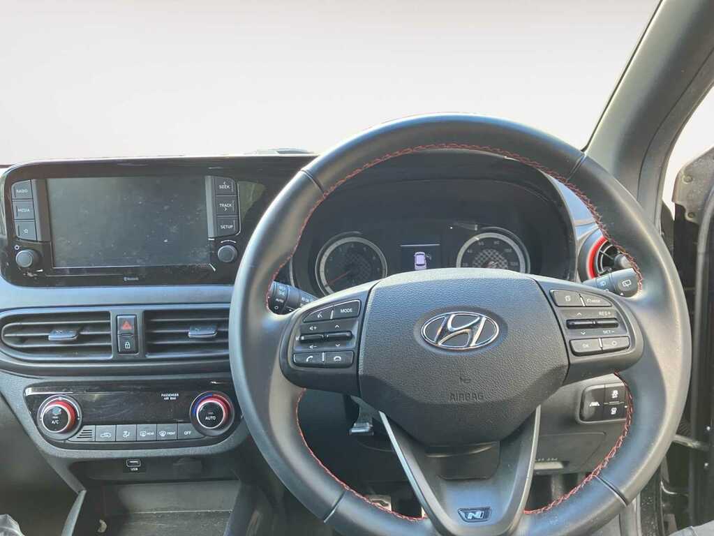 Hyundai I10 1.0 T-gdi N Line Hatchback GSZ9811 Black #4