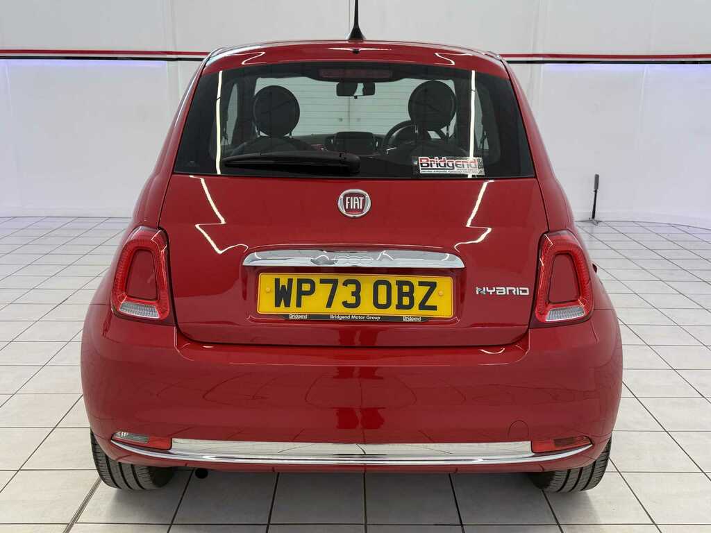 Fiat 500 1.0 Mhev Red Hatchback WP73OBZ Red #5