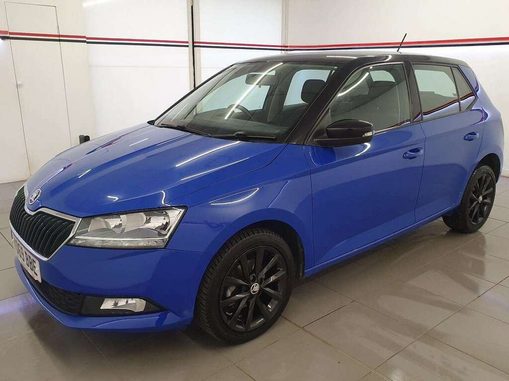 Skoda Fabia 1.0 Colour Edition Hatchback YO69BBE Blue #3