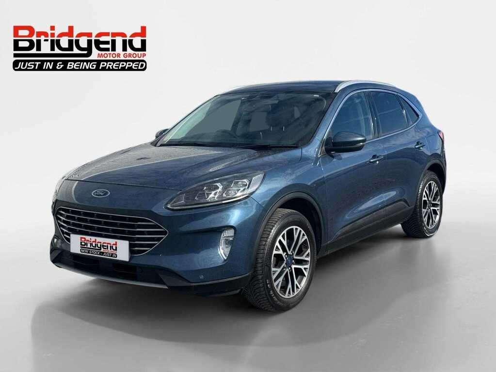 Ford Kuga 2.0 Ecoblue Titanium Suv Awd CK70GDU Blue #2
