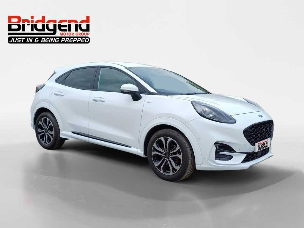 Ford Puma 1.0T Ecoboost Mhev St-line Suv SN23JRW White #2
