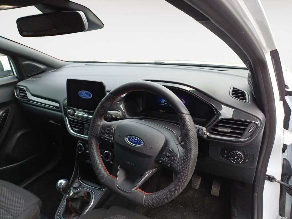 Ford Puma 1.0T Ecoboost Mhev St-line Suv SN23JRW White #5