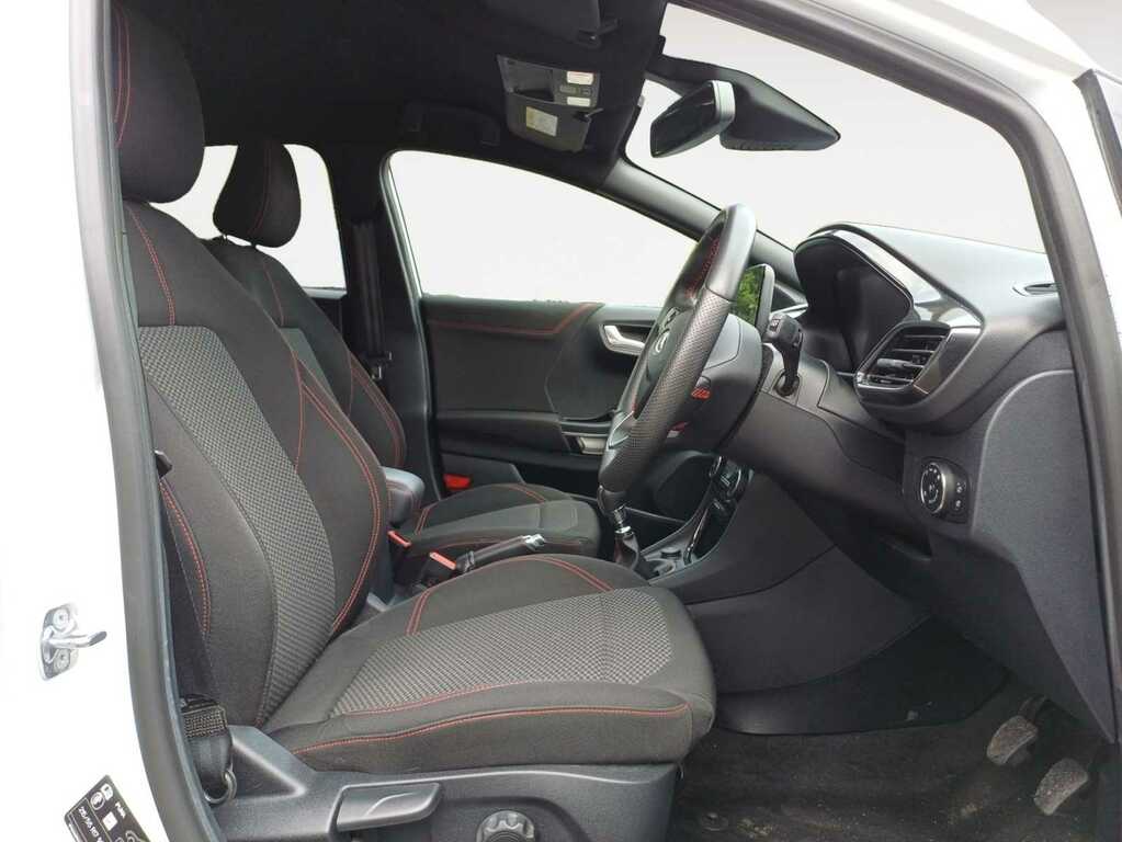 Ford Puma 1.0T Ecoboost Mhev St-line Suv SN23JRW White #4