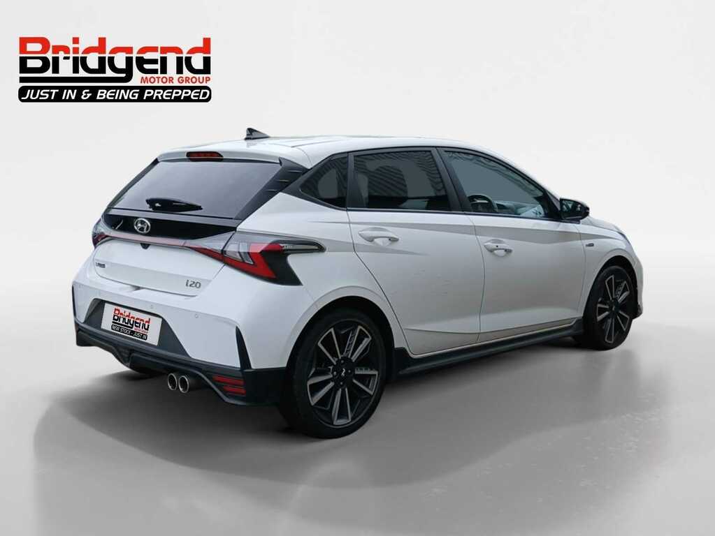 Hyundai I20 1.0 T-gdi Mhev N Line Hatchback EA73BTV White #2
