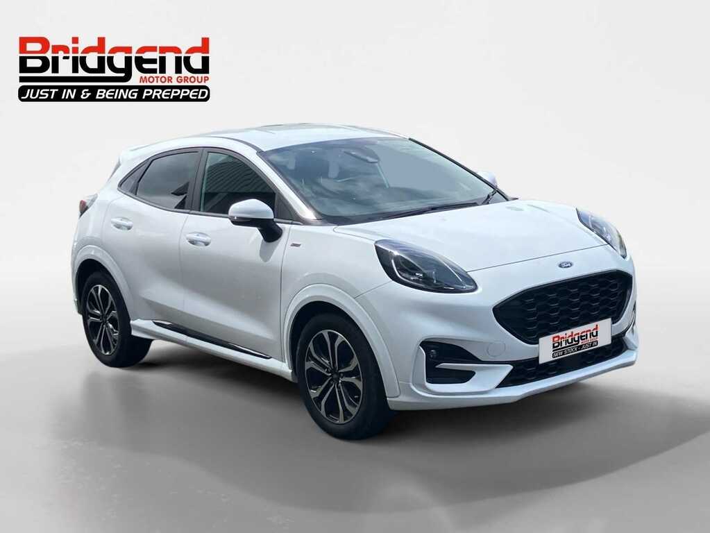 Ford Puma 1.0T Ecoboost Mhev St-line Suv SH73RWK White #2