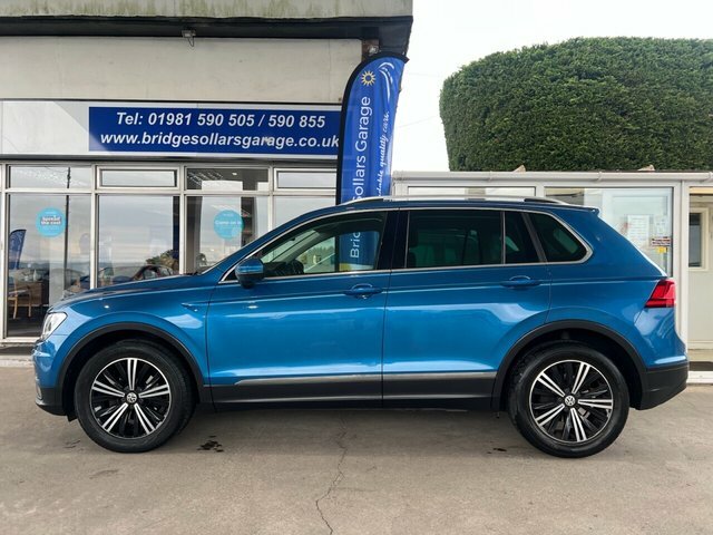 Volkswagen Tiguan Tdi Se Suv BV67GFZ Blue #2