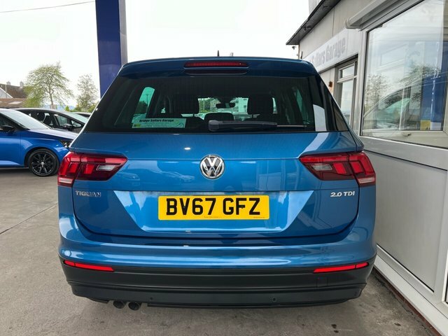Volkswagen Tiguan Tdi Se Suv BV67GFZ Blue #4