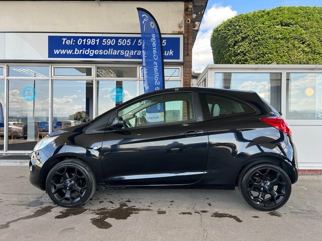 Ford KA Zetec Black Edition Hatchback MA16BHX Black #2