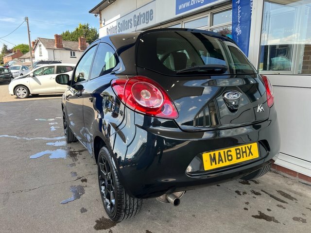 Ford KA Zetec Black Edition Hatchback MA16BHX Black #3