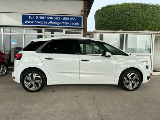 Citroen C4 Picasso Bluehdi Exclusive Mpv White #2