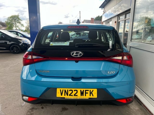 Hyundai I20 T-gdi Mhev Se Connect VN22WFK Blue #4