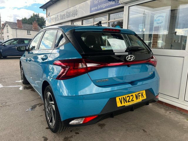 Hyundai I20 T-gdi Mhev Se Connect VN22WFK Blue #3
