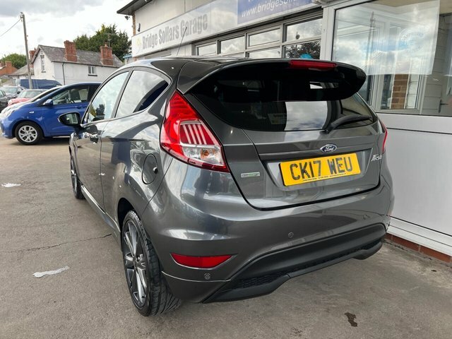 Ford Fiesta Ecoboost St-line Hatchback CK17WEU Grey #3