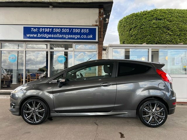 Ford Fiesta Ecoboost St-line Hatchback CK17WEU Grey #2