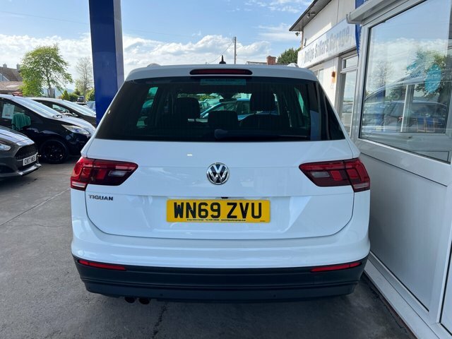 Volkswagen Tiguan Tsi Evo Match Suv WN69ZVU White #4